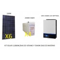 Kit solar 11880w/5940w Diarios 4 Baterías AGM VMIII
